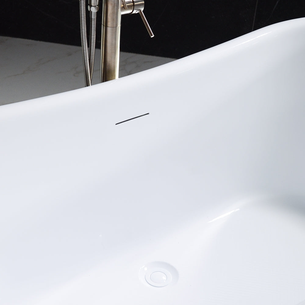 “Toulon73AAir” 73" x 32.5" Self-Sanitizing Air Jetted French Bateau Tub Dark Aged Solid Copper Exterior