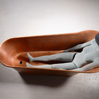 “Wild West 67PCAir Jetted Tub” 67 inch Freestanding Single Slipper Pedestal Pure Copper Bathtub with Mirror Polished Exterior and Light Aged Interior Finish
